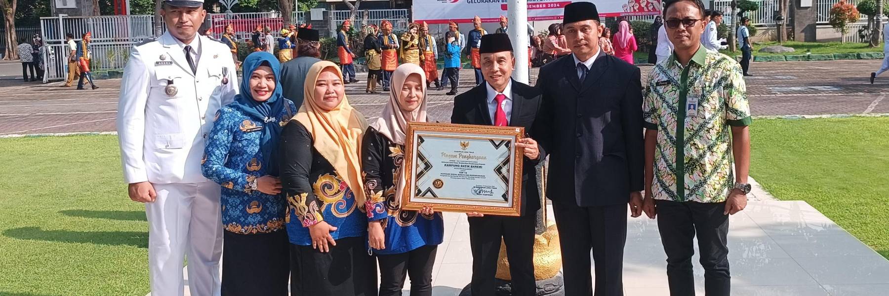 Penghargaan Inotek Award yang diterima oleh Pemerintah Kota Probolinggo