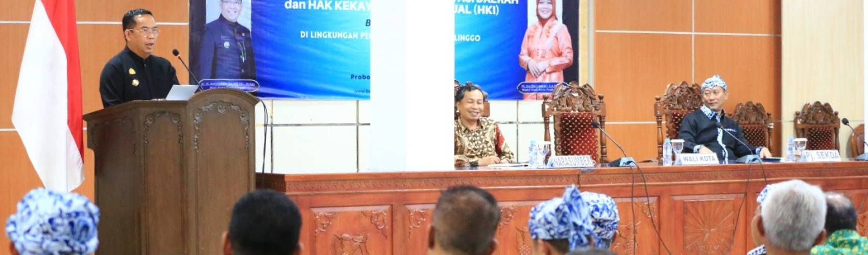 Dorong Daya Saing, Pemkot Probolinggo Gelar Kick Off Pendampingan Inovasi dan HKI